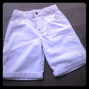 Nautica white shorts, tags on.